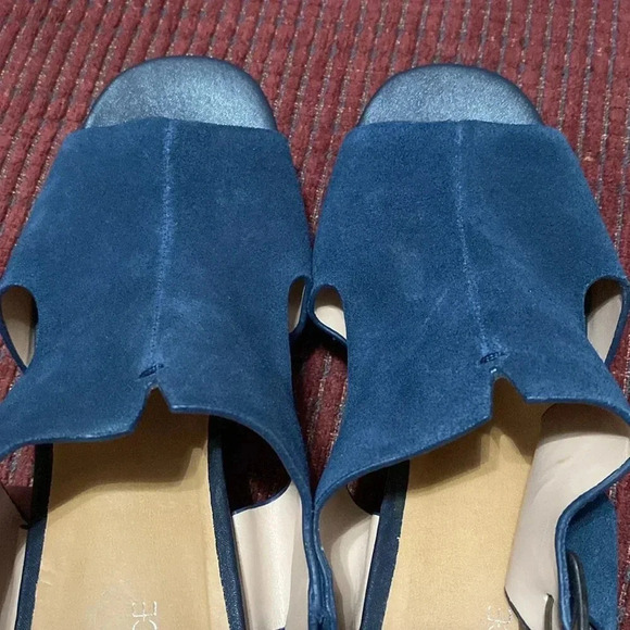 ***NWOT*** MARKET & SPRUCE GABRIEL SUEDE SLINGBACK HEELS SIZE 9 - Picture 13 of 13